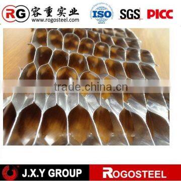 foil decoration aluminum honeycomb core full block