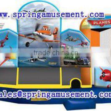 Hot Selling Planes Inflatable bouncy slide, Inflatable combo, Inflatable jumper and slide