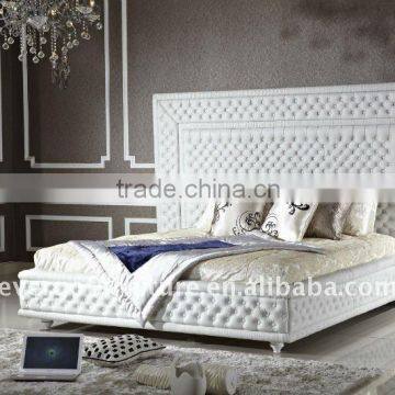 italian leather bed