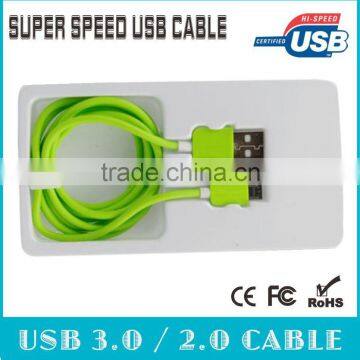 OEM factory material TPE for charging sync and data micro usb cable