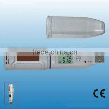 S02--USB data logger display temperature and humidity