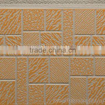 decorative insulated exterior wall siding panel/foam filled wall panels/facade panel