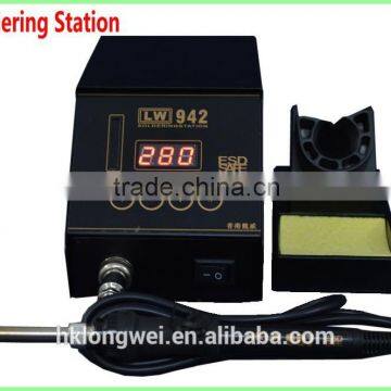 LONGWEI LW942 soldering station/soldering iron,digital diaplay with competitive price