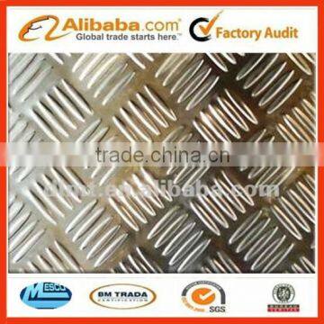 Hot Dipped Galvanized checkered steel plate , Checkered Plate with best price