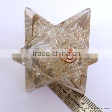 Orgonite Crystal Quartz Big Merkaba