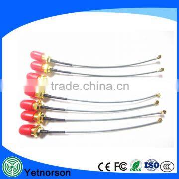rg1.13 coaxial cable with SMA to UFL/IPEX connector assembly rg1.13 cable