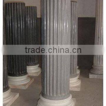 Good quality custom design exterior hand railings gray marble stone sculpture from Vietnam