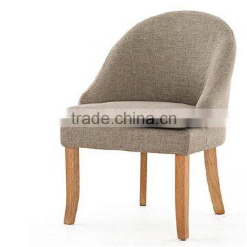 latest Single comfortable fanshionable solid wood fabric sofa Y399