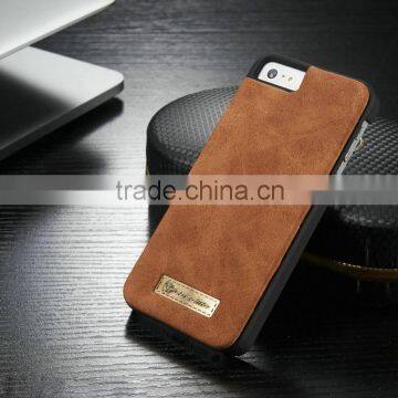 Whosale Leather Wallet Flip Case with Stand For Iphone 5/5s