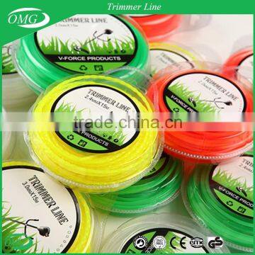 Blister Donut Packing Good Quality Nylon Trimmer Line for Brush Cutter