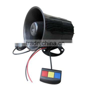 High Quality 3 Sound 30W Black Mini Police Siren (ES-650)