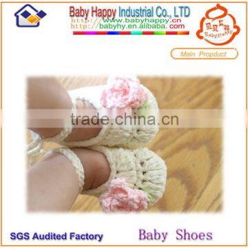 High quality newborn crochet baby booties