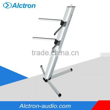 Alctron KS100W Keyboard Stands,Silver Color.