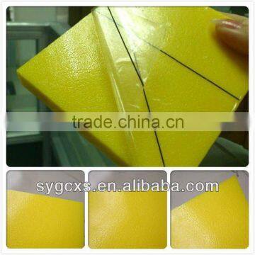 Yellow 5mm polyethylene pe sheet