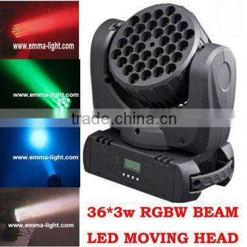 RGBW Cree 36x5w LED Moving Head Beam