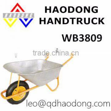 WB3809 Galvanised Tray Wheel Barrow