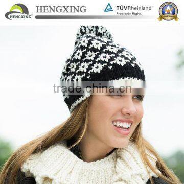 knitted women ladies winter hat