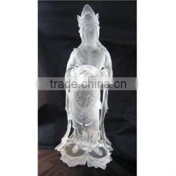 crystal goddess of mercy/city goddess buddha