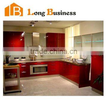 LB-JL1115 Hot Sale Design MDF Modern Lacquer Kitchen Cabinet organizer