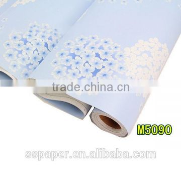 self adhesive elegant poetic home wallpaper