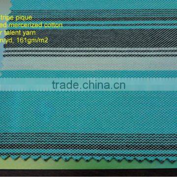 Cooling Polyester Mercerized Cotton Circular Knit Clothing Fabric photo-5