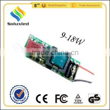 17W 220mA DC42-82V LED Driver PF>0.95, LED Tube Light Driver