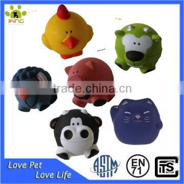 Customized PU stress ball soft animal shape promotional gift toy balls