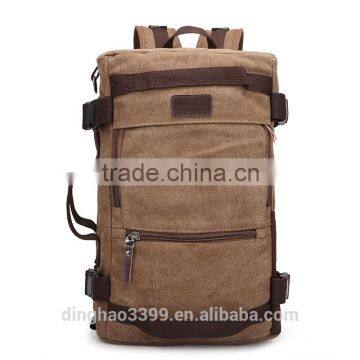 New arrivel retro backpack canvas hiking backpack large capacity sport backpack