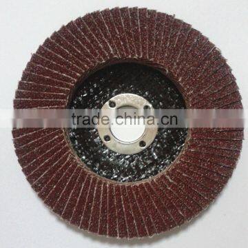 aluminum oxide fiberglass backing flap discs for metal wood