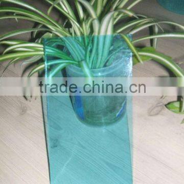 Ocean blue tinted glass