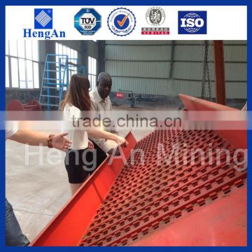 Portable placer gold separation sluice