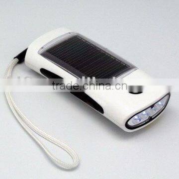 Solar Flashlight (GF-YB001d) (led Flashlight/solar Energy Flashlight)