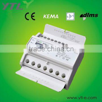 three phase multi-tariff DIN Rail meter