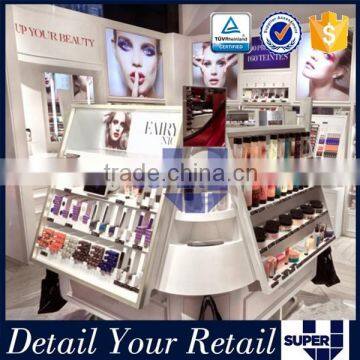 cosmetic body care 3 tier counter display for sale