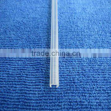 Transparent plastic TPV profile