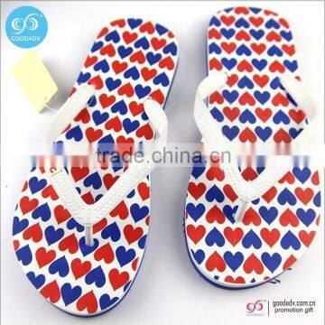 Cheap custom fashion beach flip flop colorful eva foam men flip flop