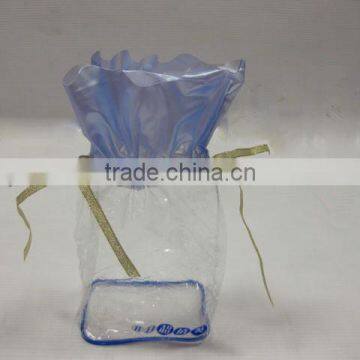 plastic pp bag with drawstring