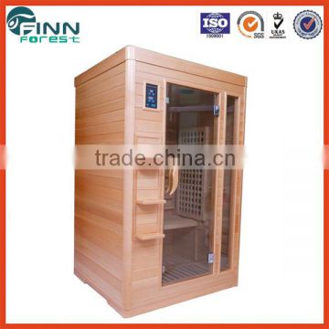 Size:1500*1200*1900mm fashion design outdoor indoor garden hotel and home use far infrared sauna room