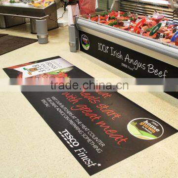 custom Christmas promotion floor decals