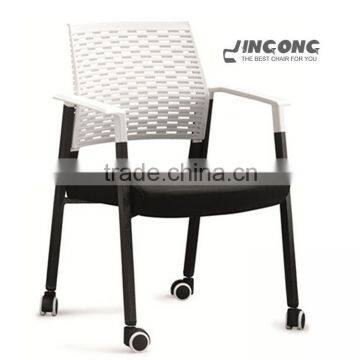 Modern Leisure White Plastic Chair photo-3