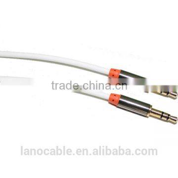 Factory 3m cable aux oem logo audio cable tpe