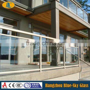 12mm handrail glass