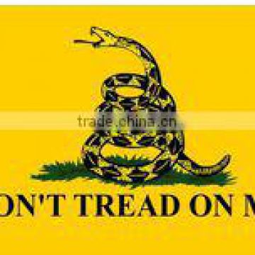 Don't Tread On Me Photo License Plate