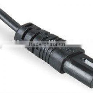 UL C7 connector 2.5A 250V figure 8 SHAPE IEC 320