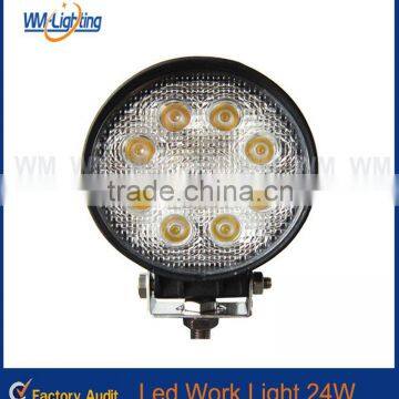 Most popular 24w off road light bar led work light with manufature price led work light