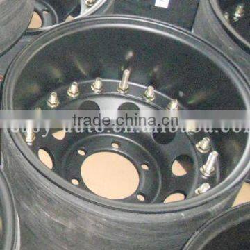 3 pieces land cruiser wheels double side beadlock