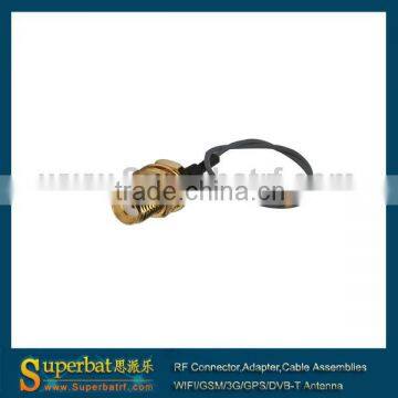 IPX / u.fl to SMA female bulkhead straight pigtail cable IPX1.13 15cm New Listing