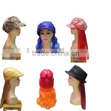 Party fashion wig Hat