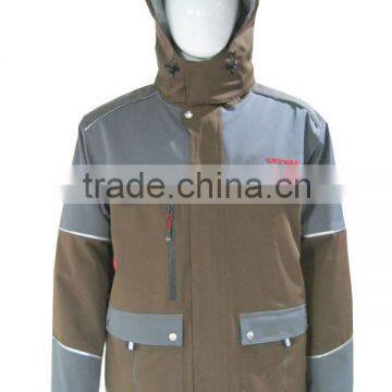 Top brands name men winter jacket workwear(LWM2209AB)