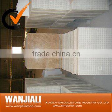 light emperador and ceramic composite tiles